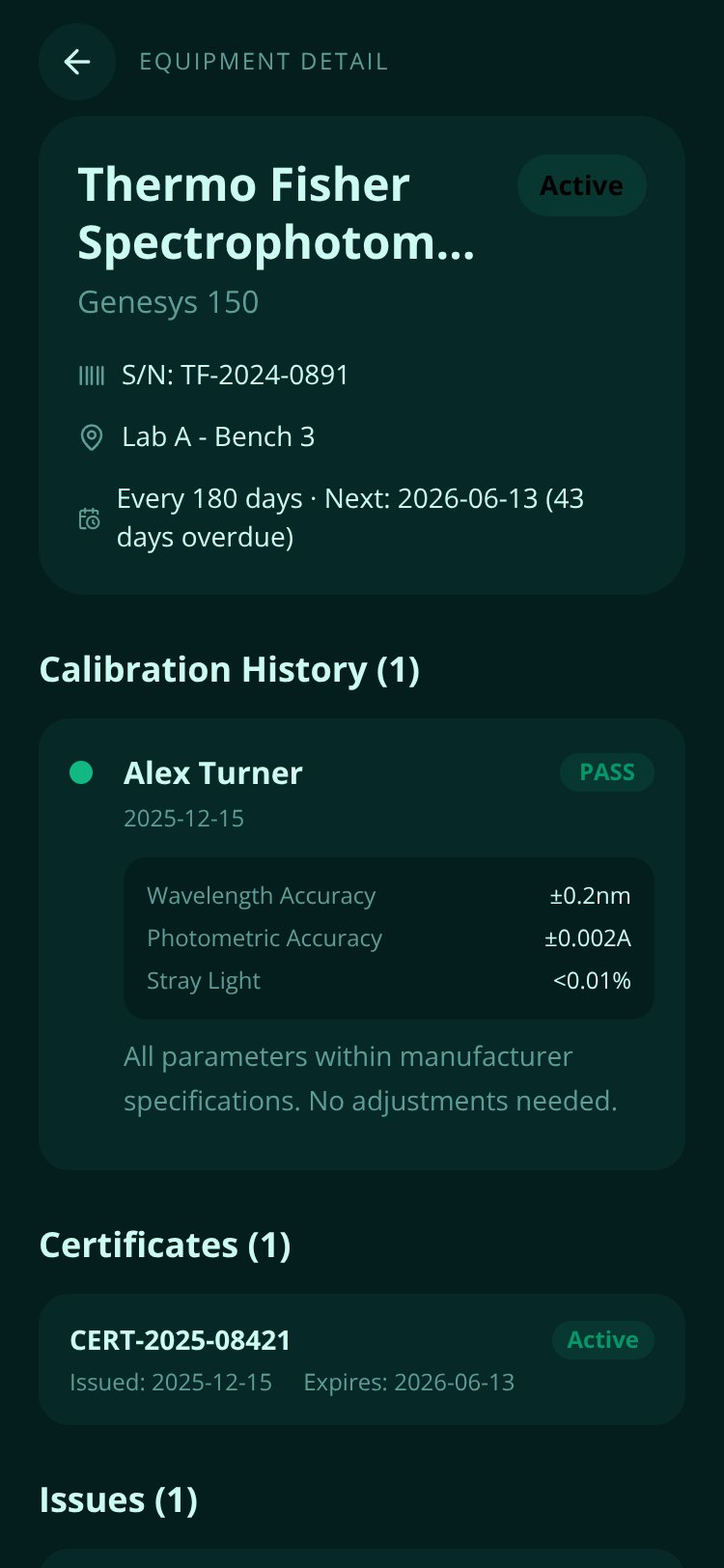 CalibratePro screen 2