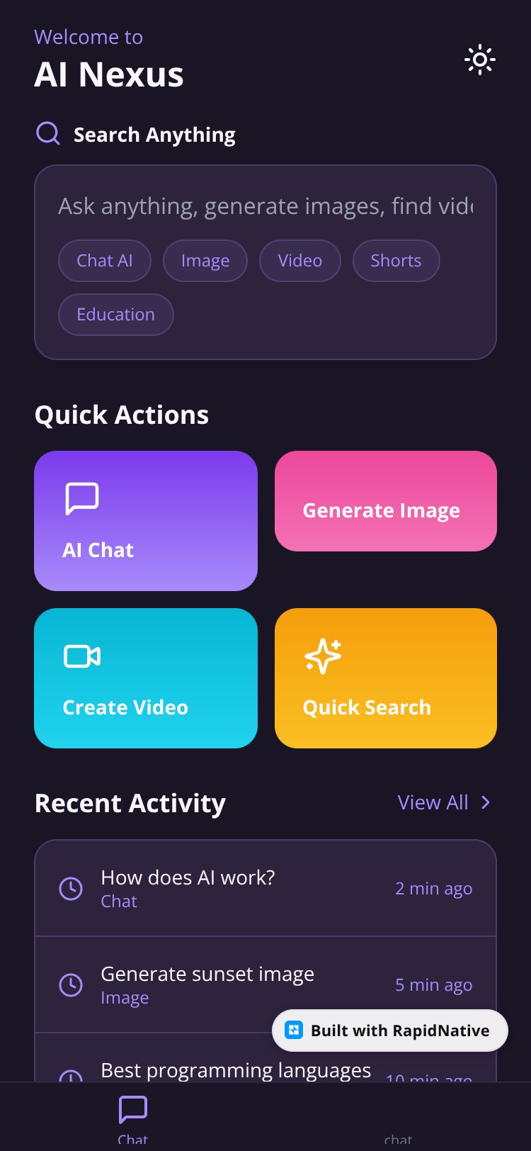 Clix - AI-Powered Superapp screen 3