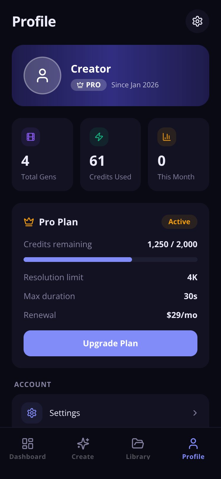 VisionFlow AI screen 2