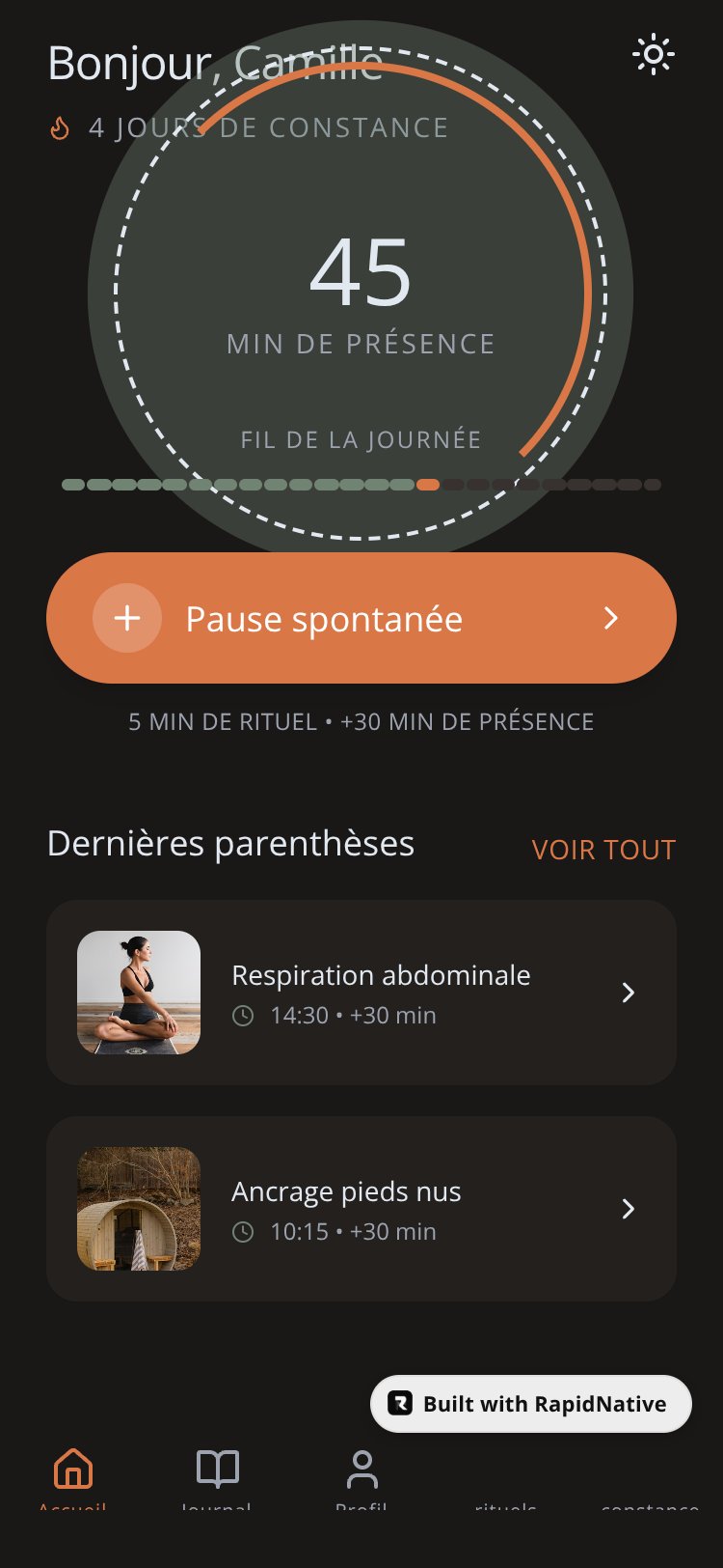 PULSE screen 4