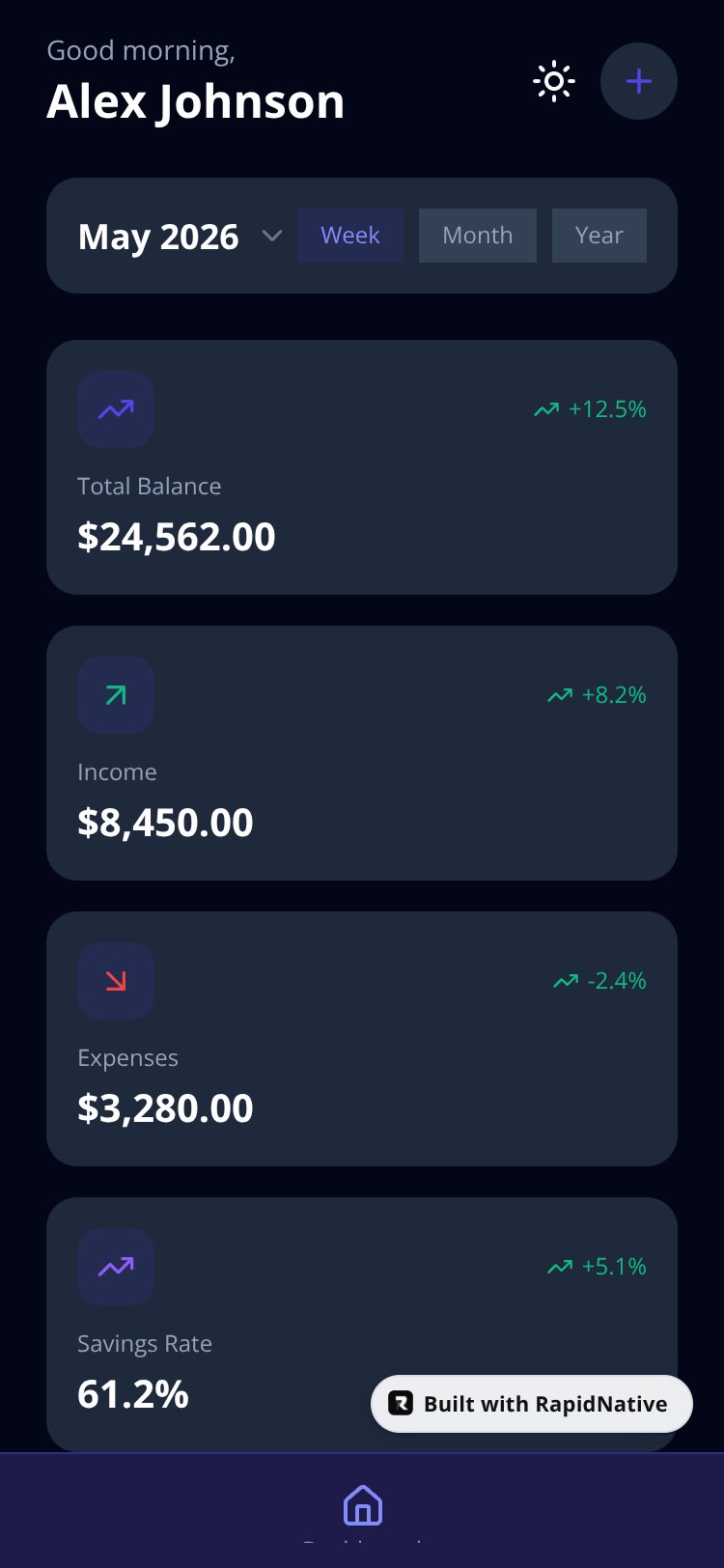 FinFlow Pro screen 1