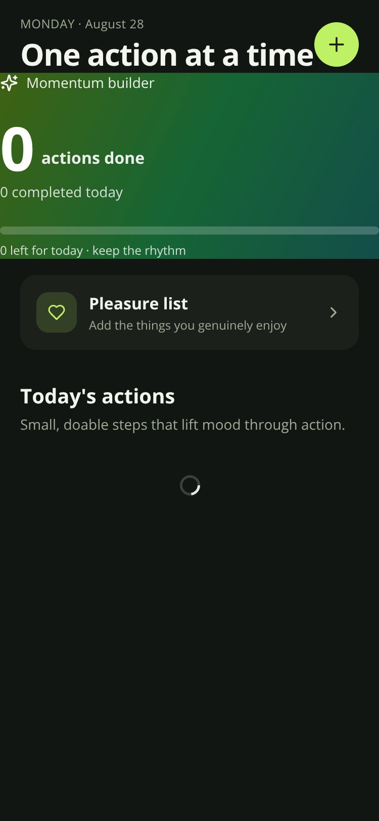 Momentum screen 5