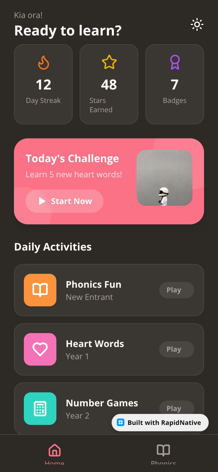Kiwi Kids Curriculum screen 5