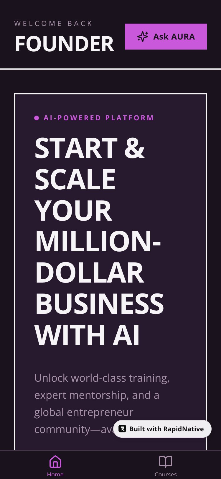 Billionaire Launchpad screen 4