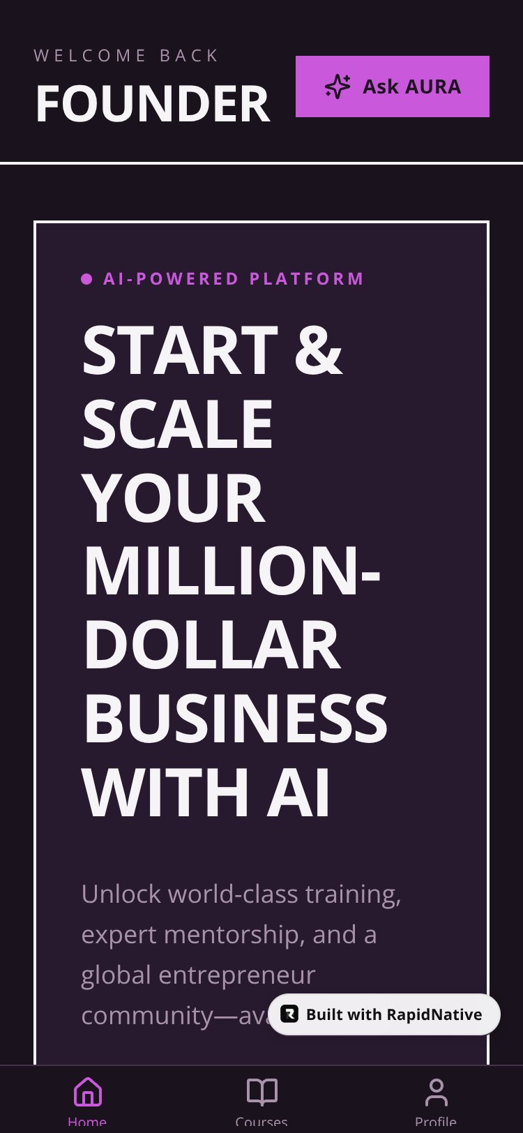 Billionaire Launchpad screen 4