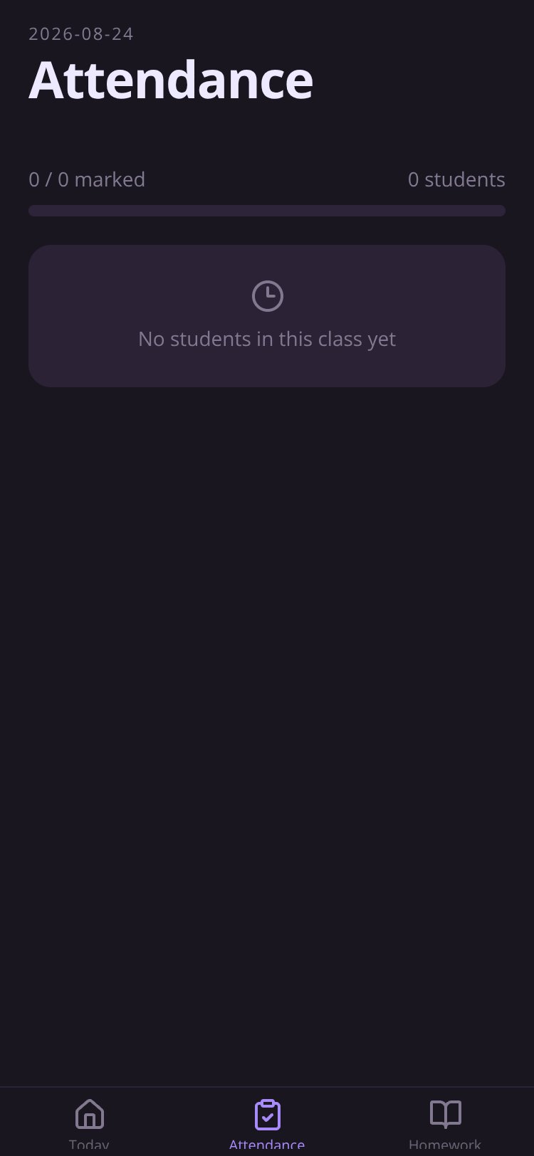 SchoolEase screen 1
