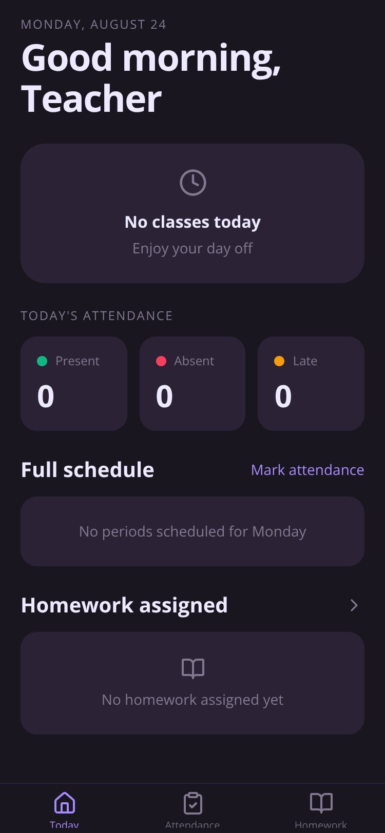 SchoolEase screen 3