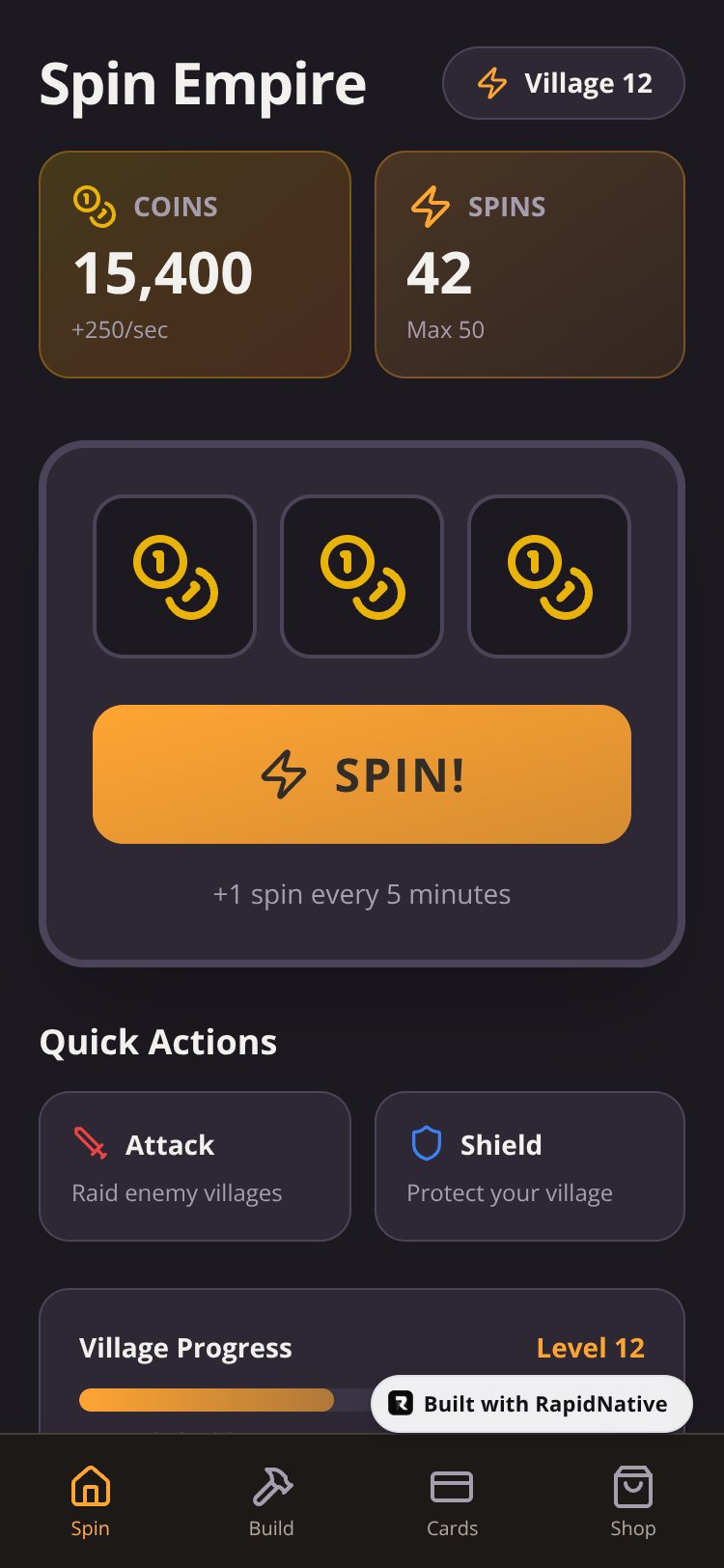 Spin Empire screen 3