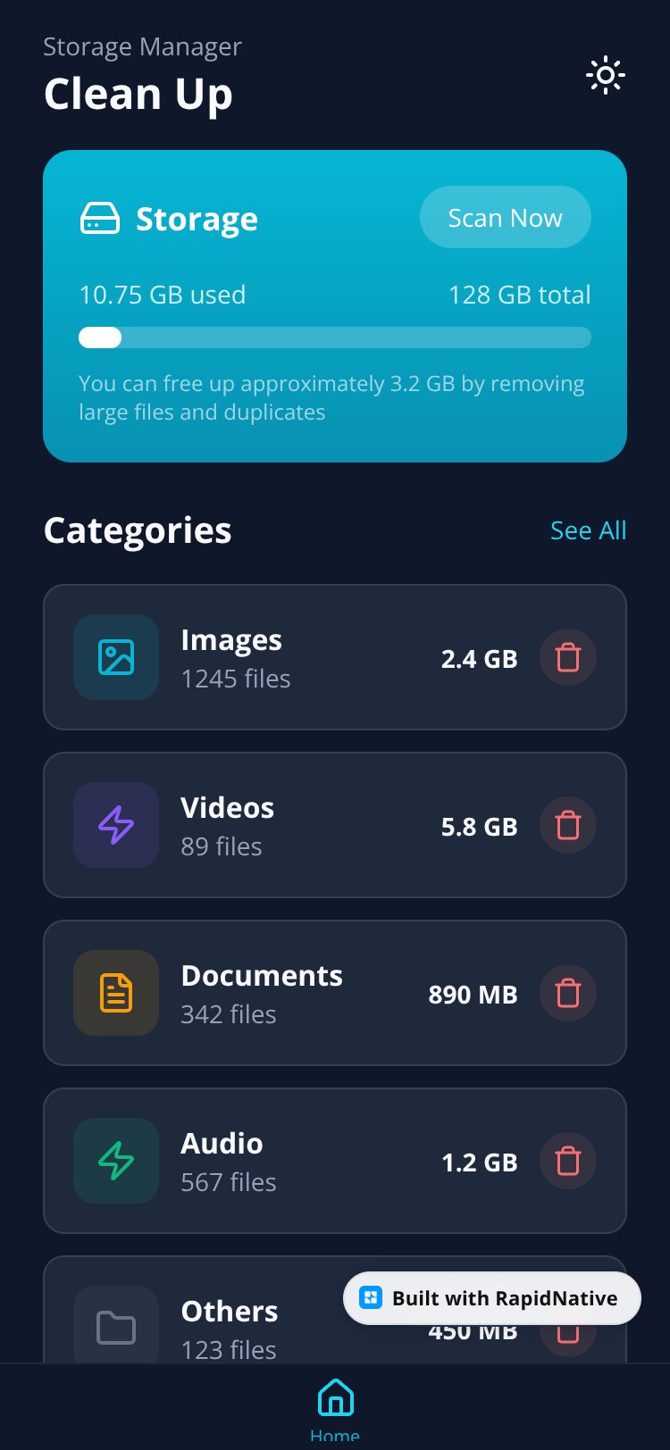 Cleaner screen 1