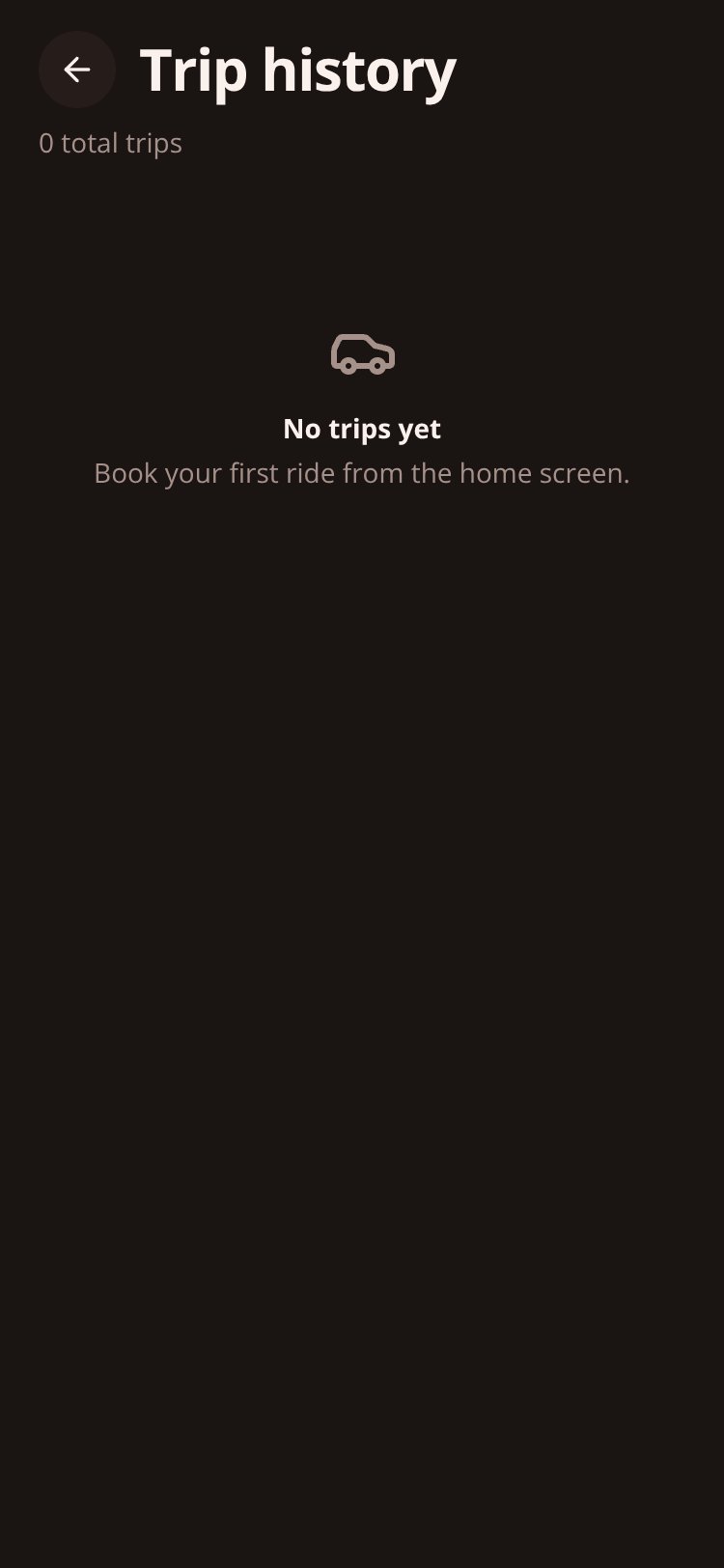 SwiftGo screen 3