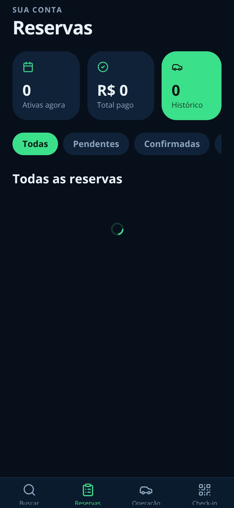 Estacionee screen 4