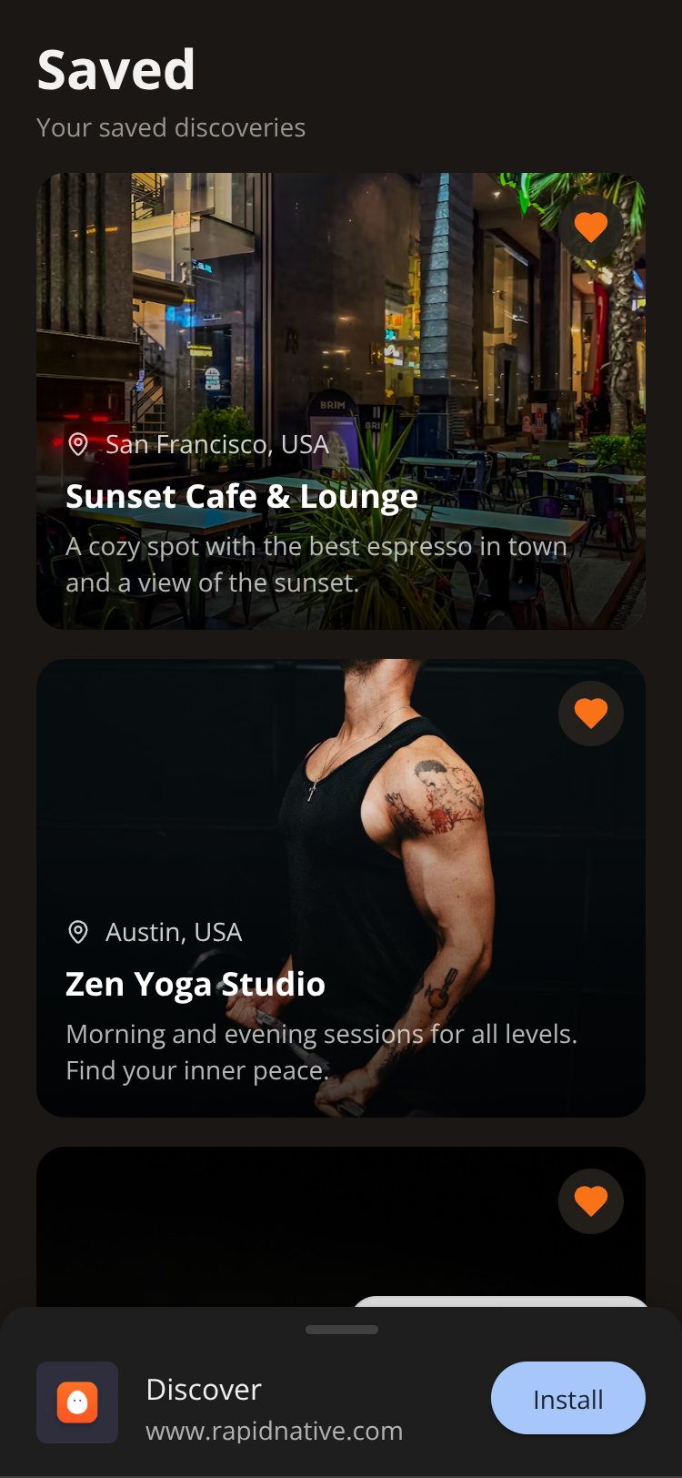 Discover screen 5
