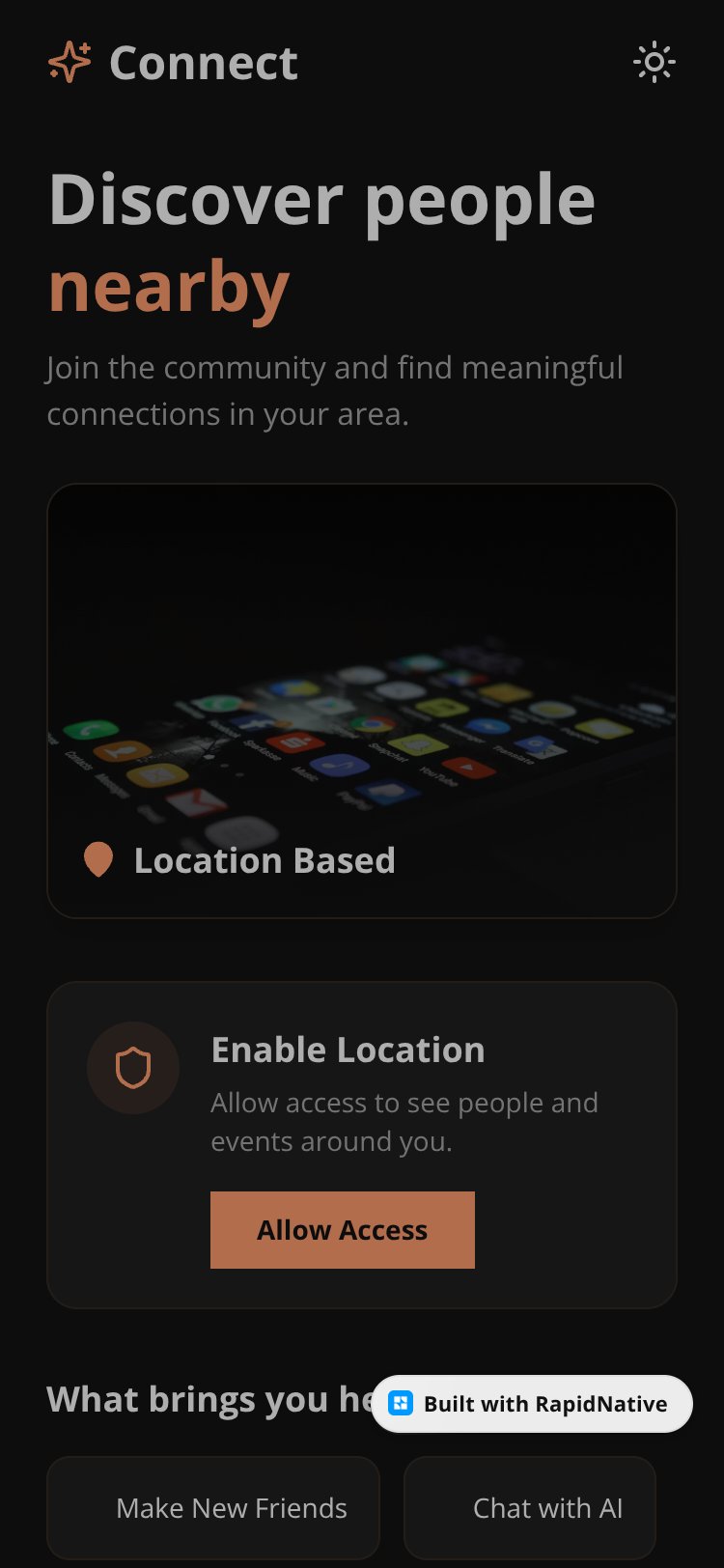 Tether screen 3
