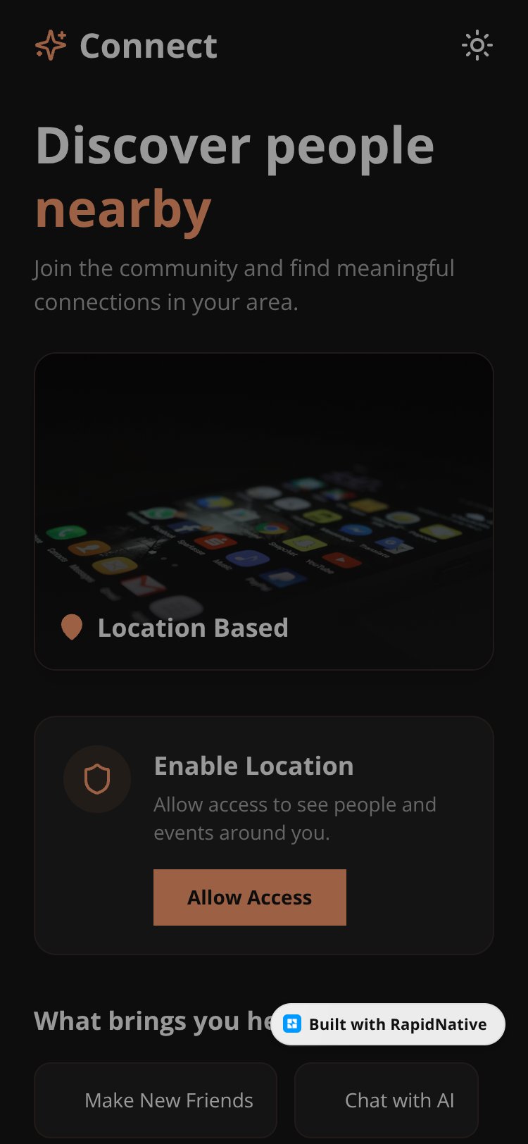Tether screen 4