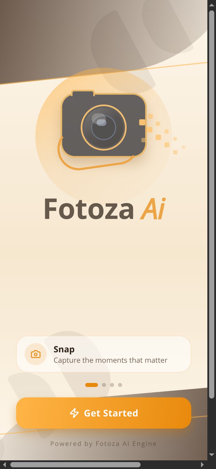 Fotoza AI screen 2