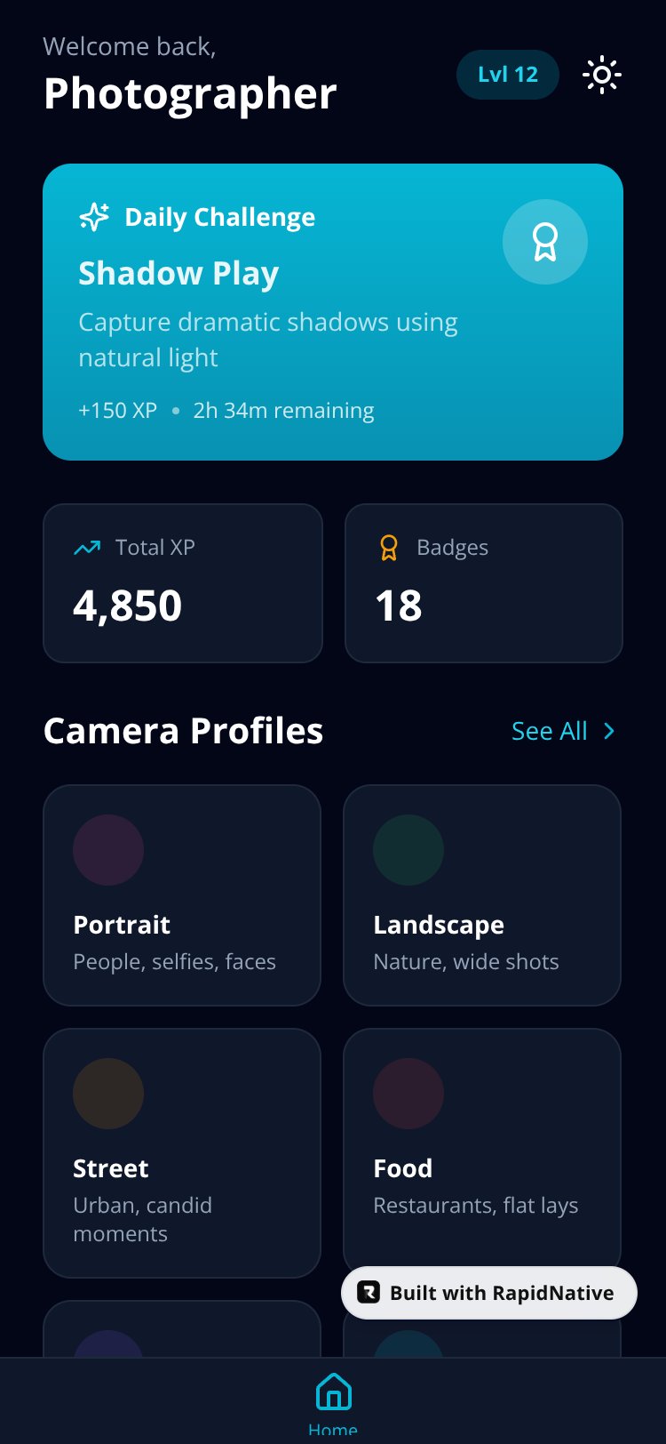 SnapPro screen 1