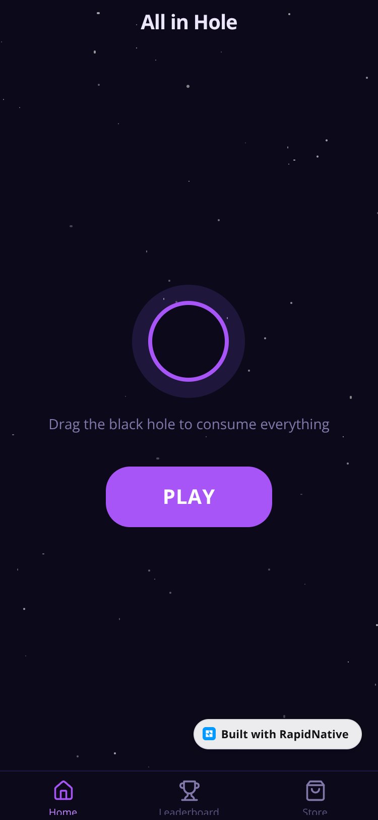 All in Hole screen 3