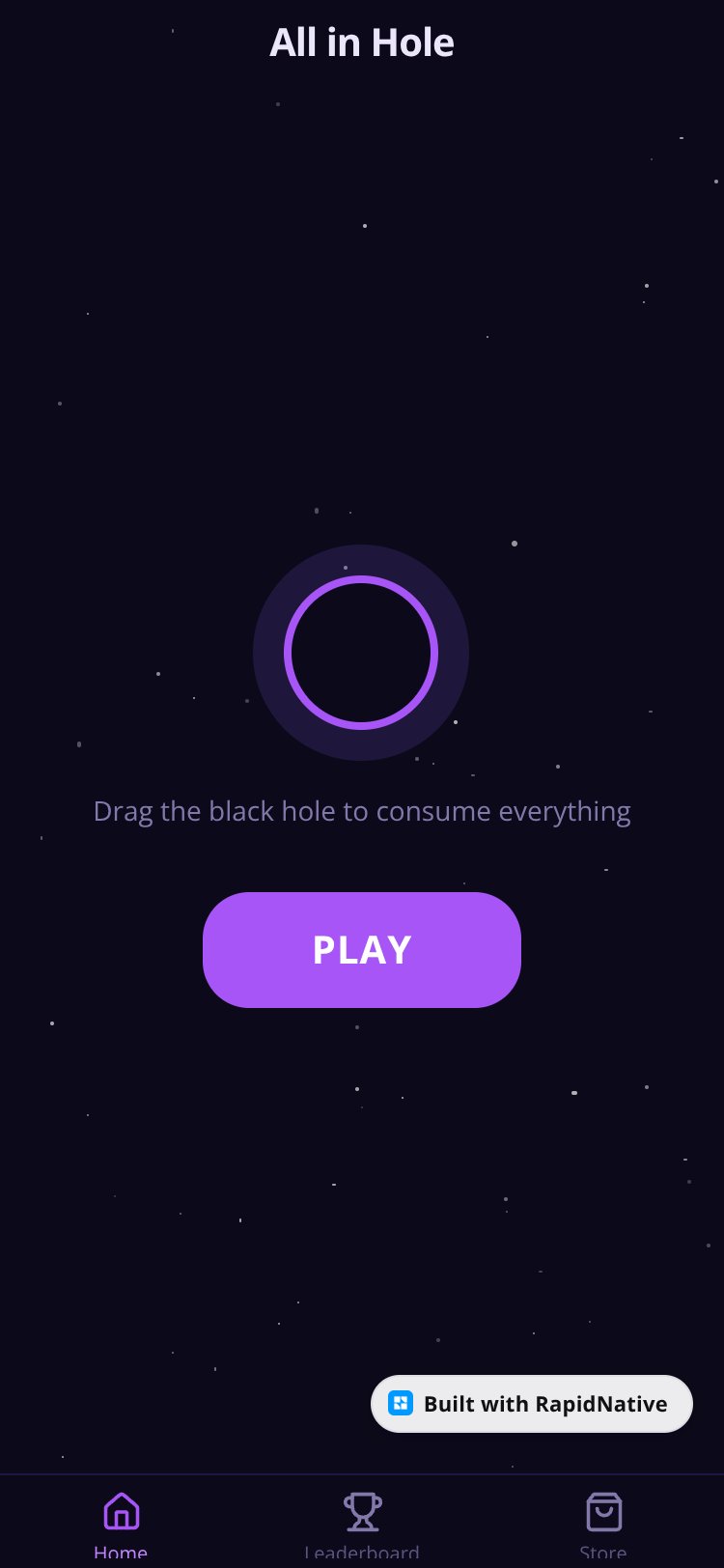All in Hole screen 4