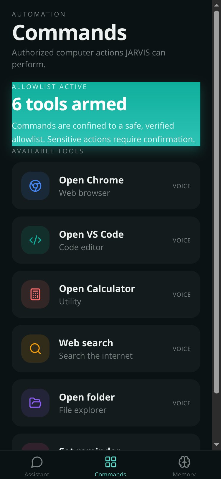 JARVIS screen 3