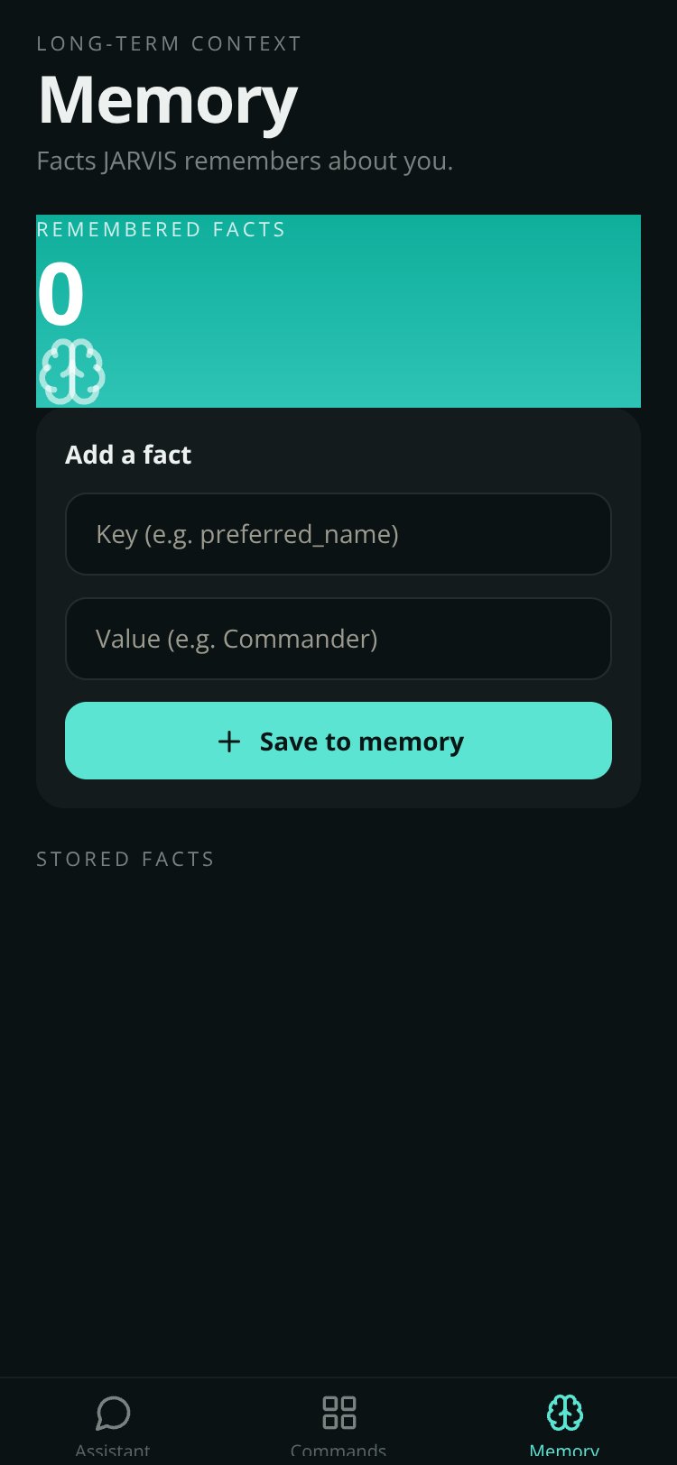 JARVIS screen 4