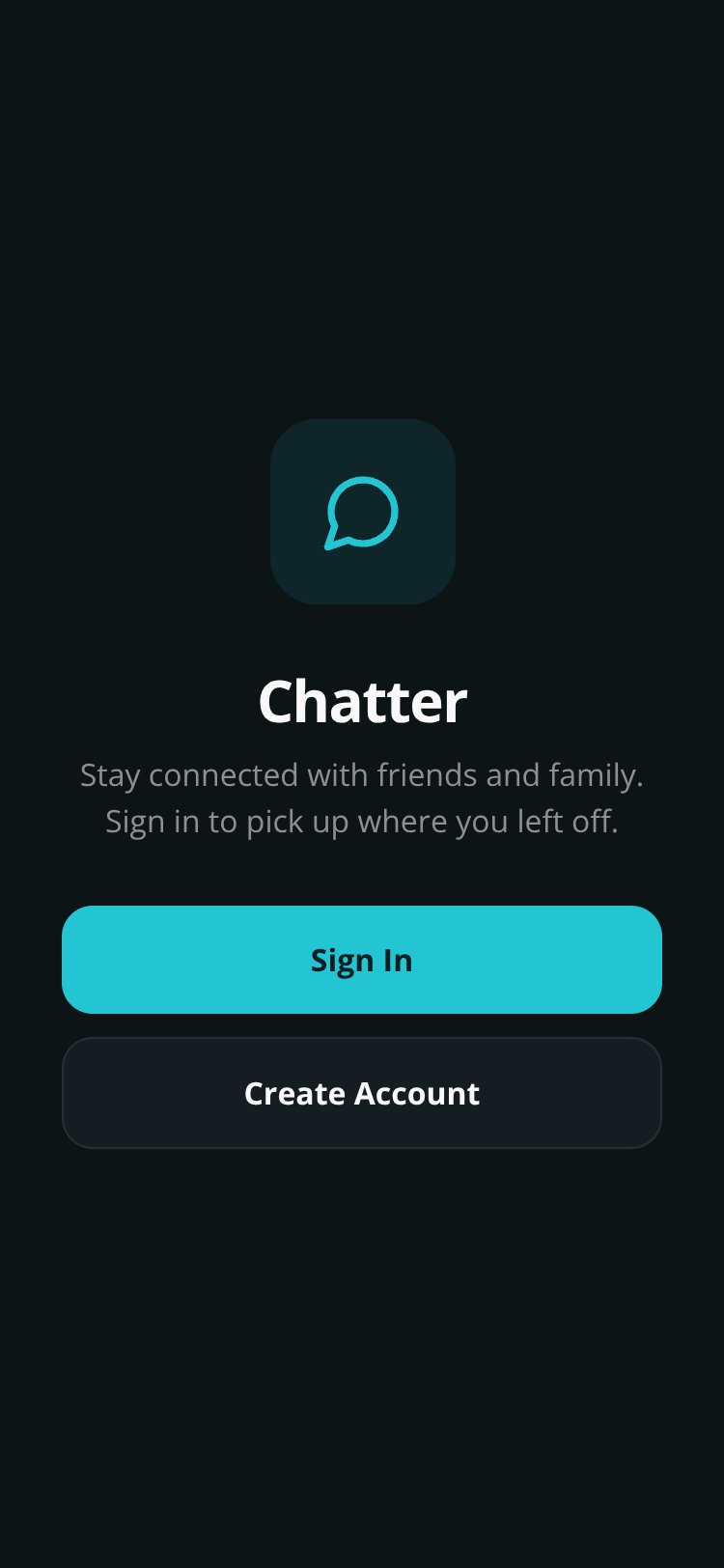 Chatter screen 2