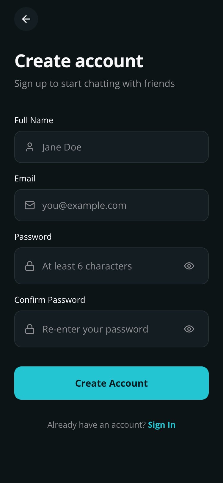 Chatter screen 3