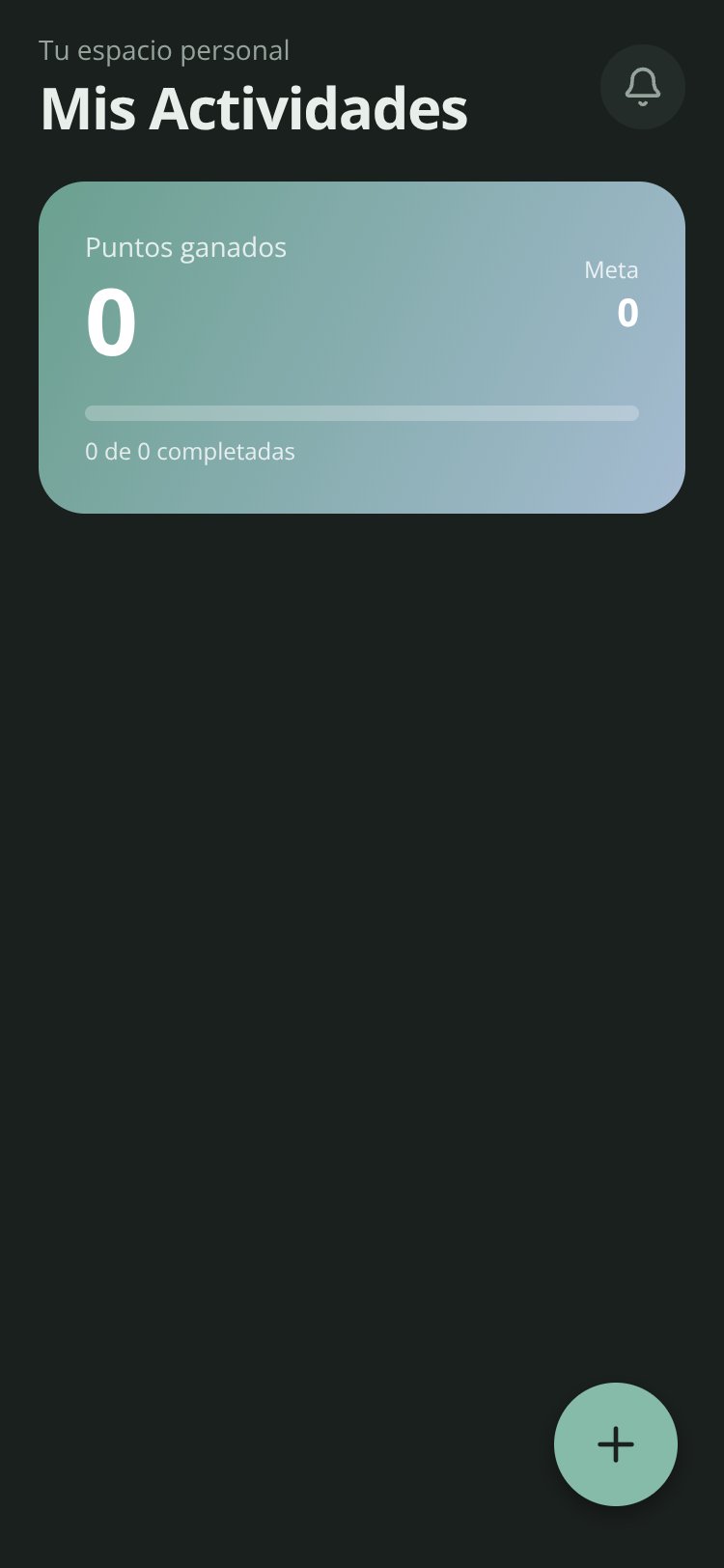 Puntos Semanales screen 1