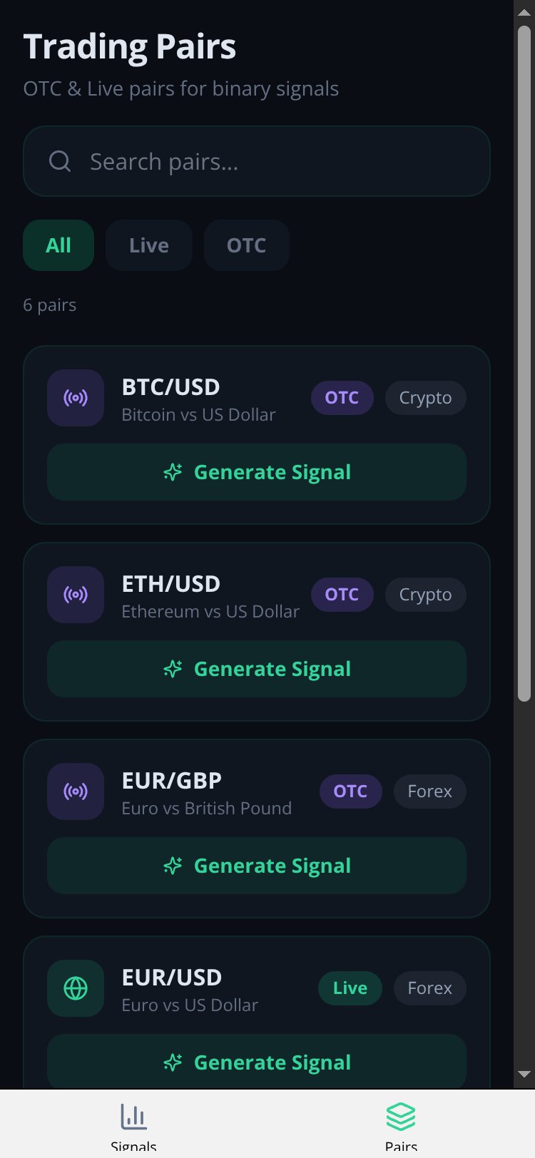 SignalGen AI screen 2