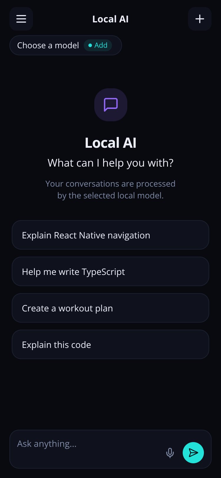 Local AI screen 3