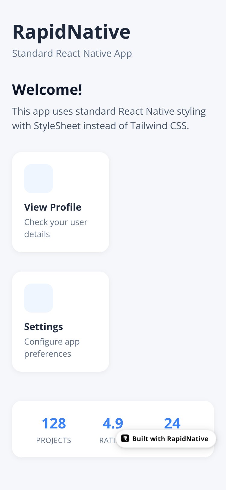 The Curated Match screen 1