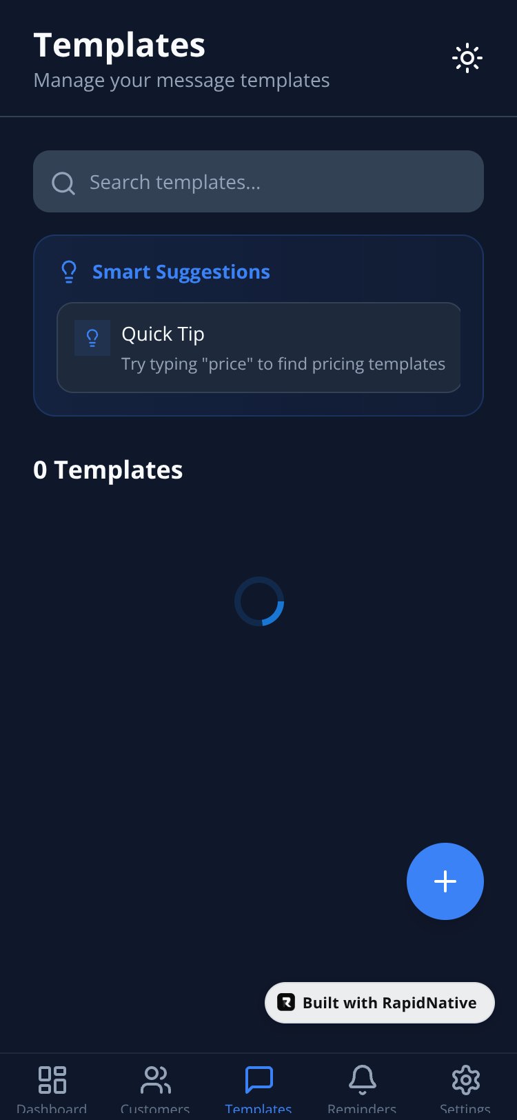 BizChat CRM screen 2
