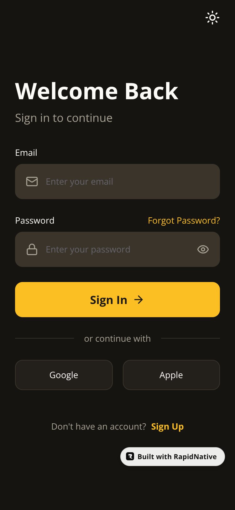 MyApp screen 4