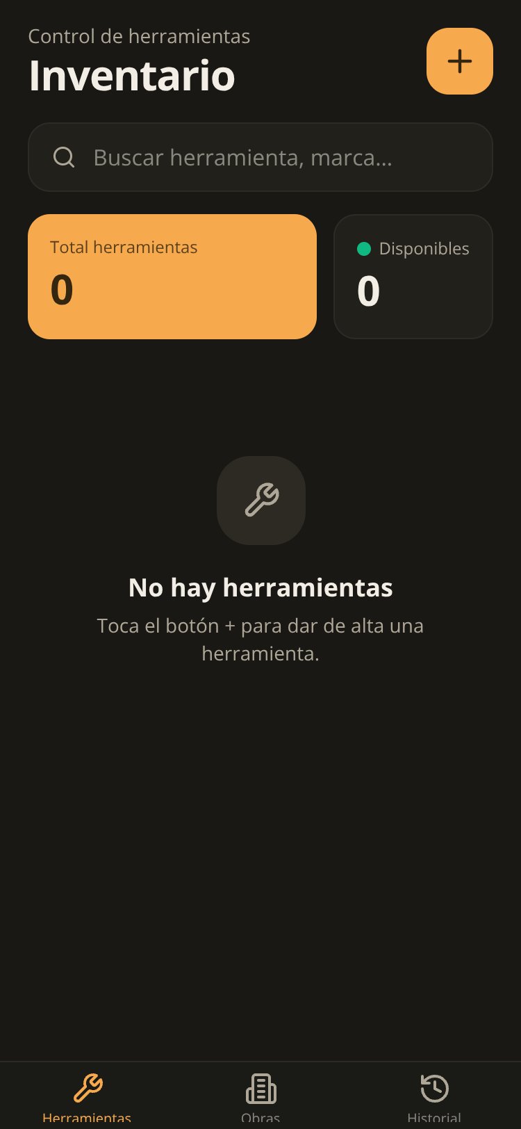 ToolStock screen 1