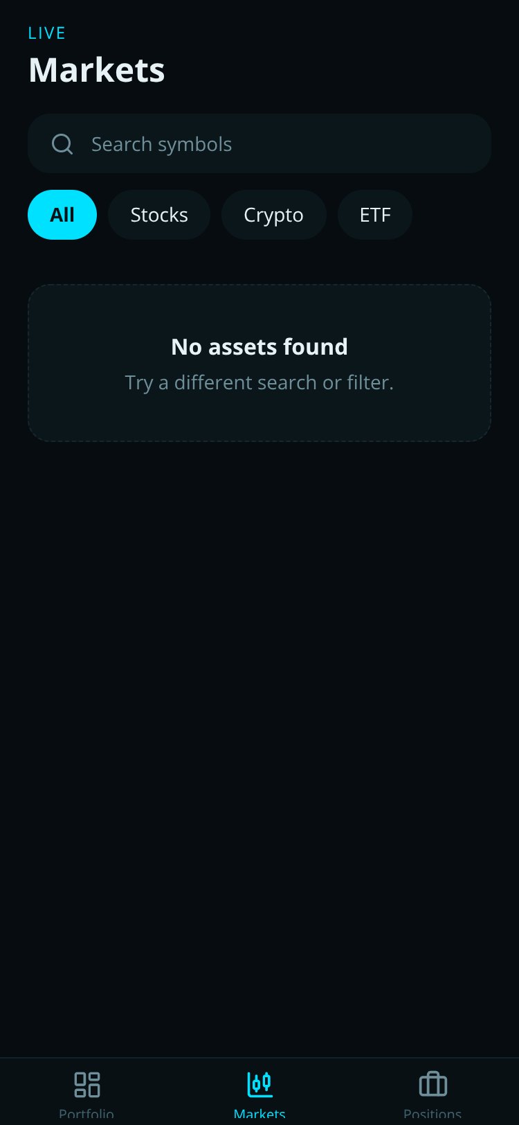 Reverse Trading screen 4
