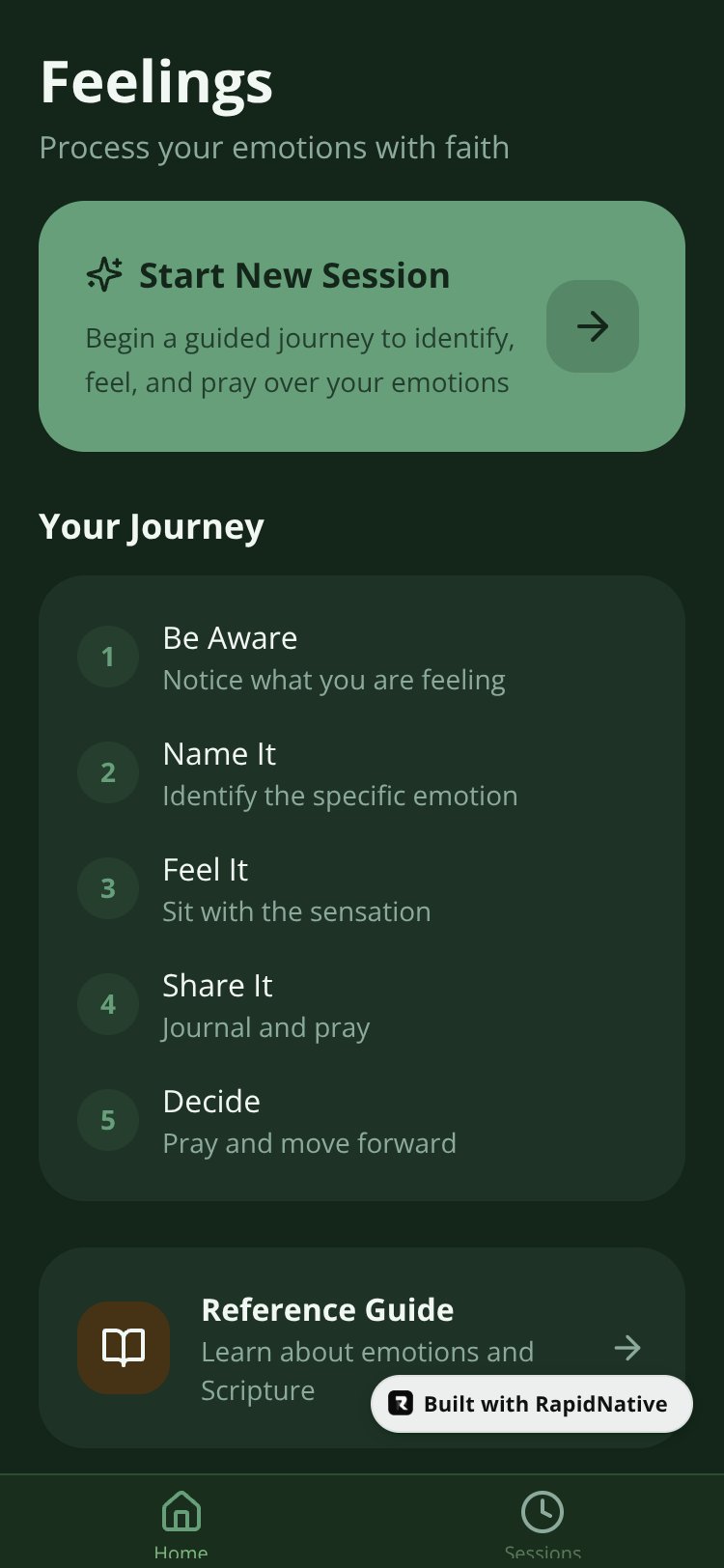 Feelings screen 4