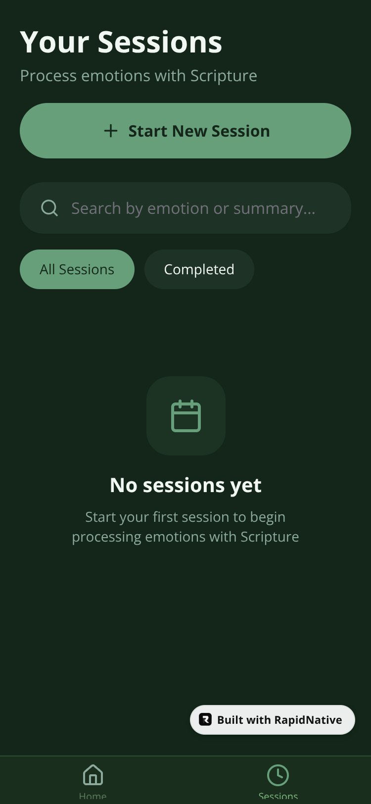 Feelings screen 5