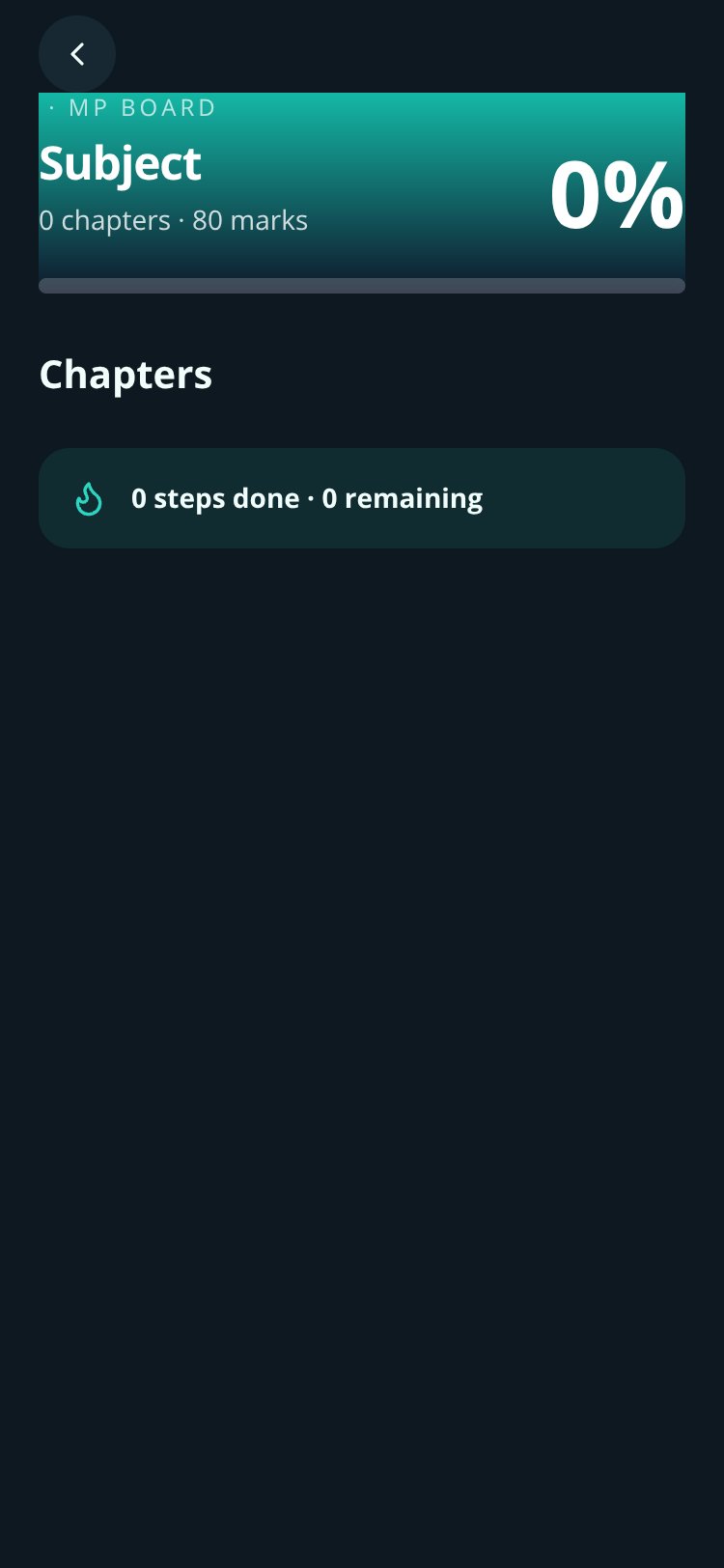 Shiksha Tracker screen 3