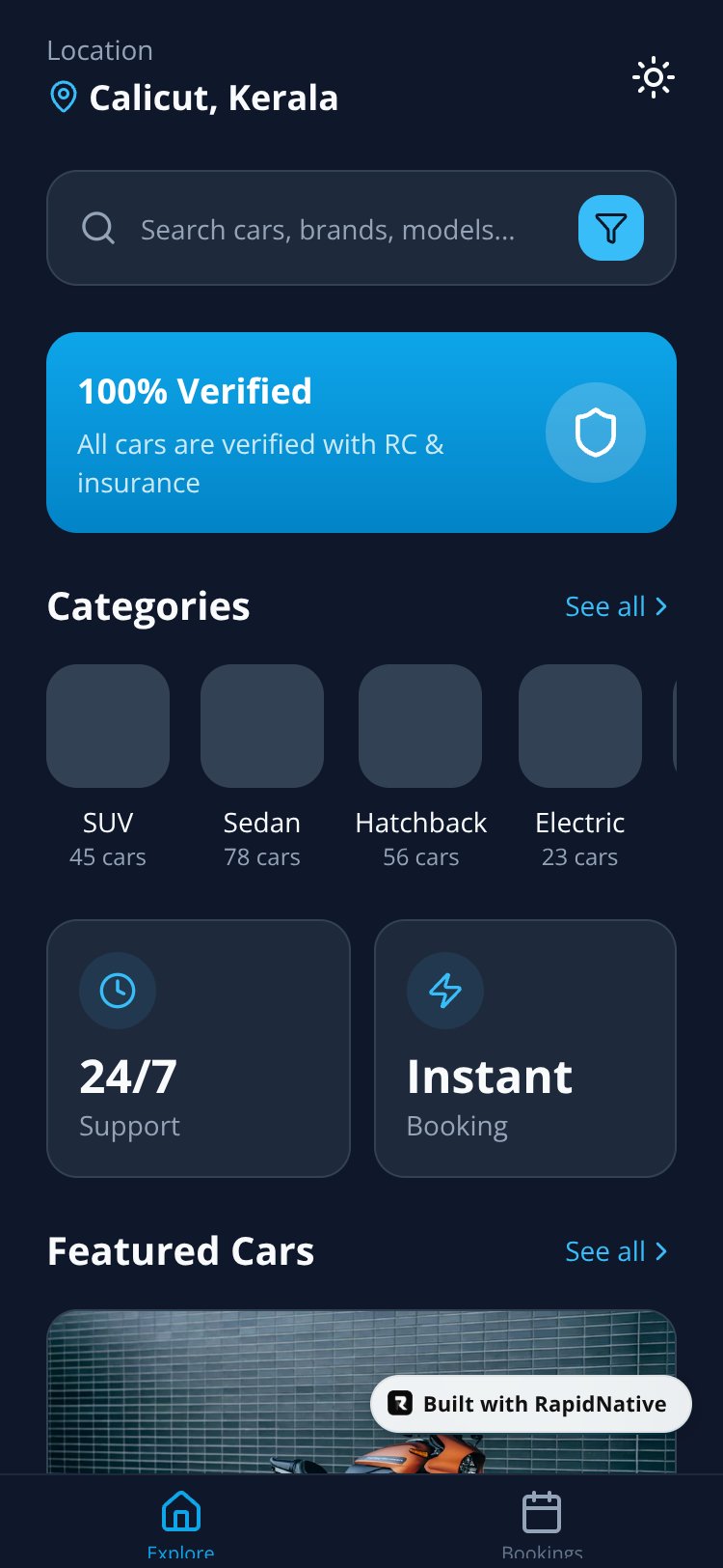 DriveShare screen 1