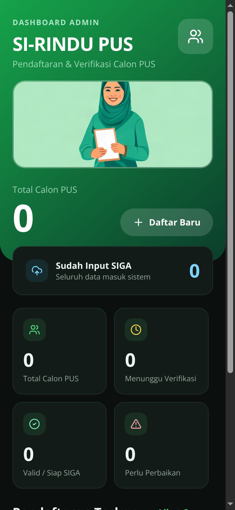 SI-RINDU PUS screen 4
