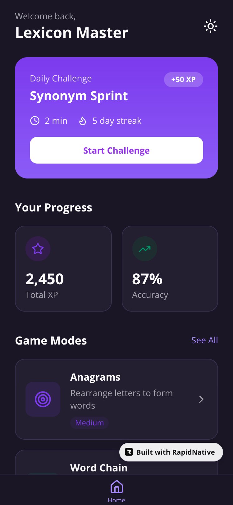 BoldBox screen 1