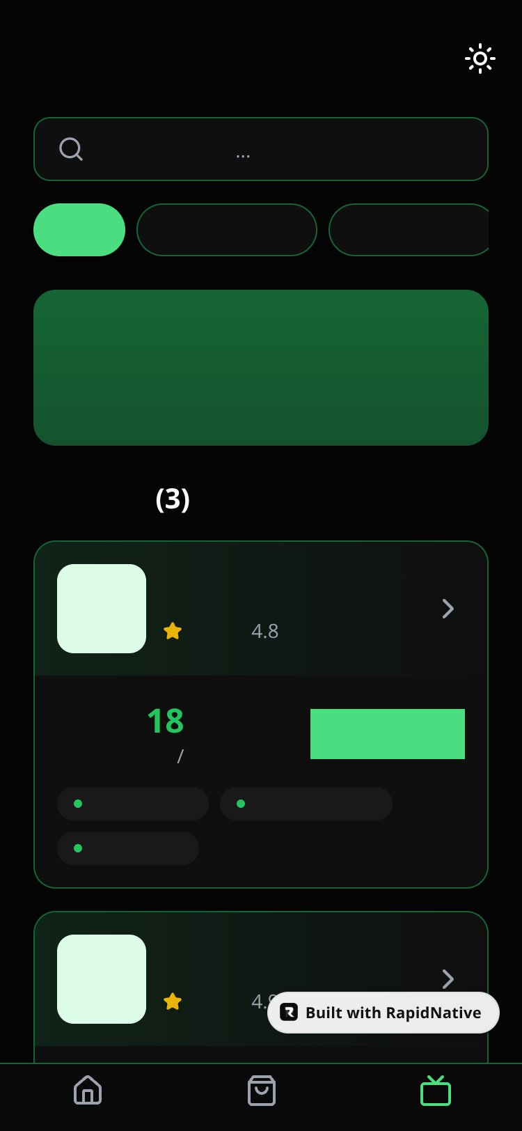 SmartApp screen 2