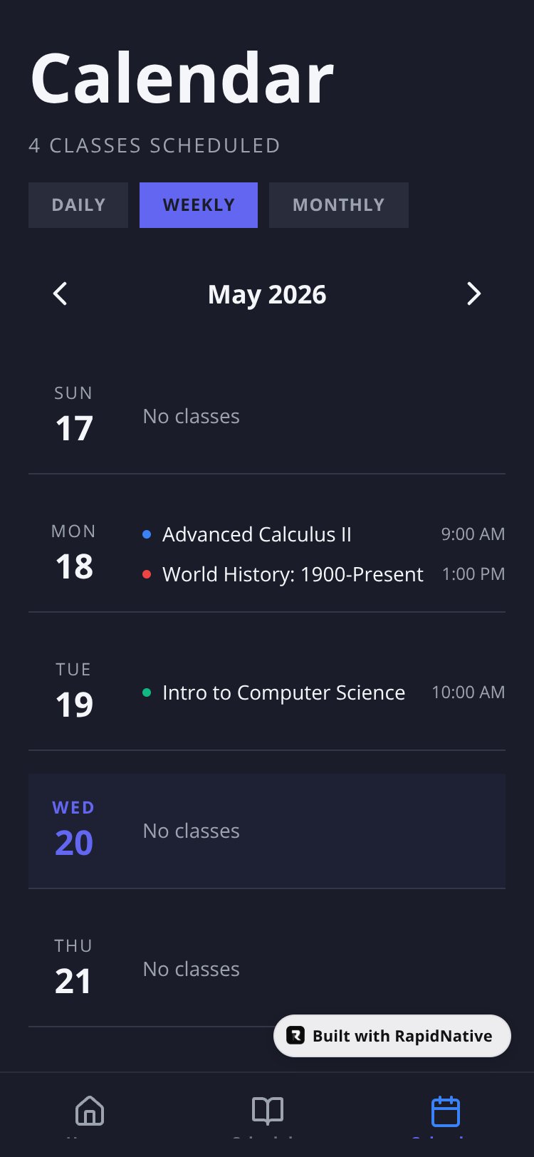 ClassSync screen 5