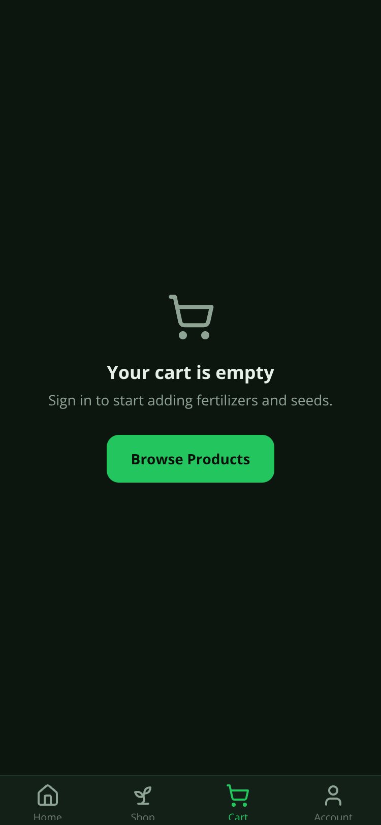 AgroMart screen 2