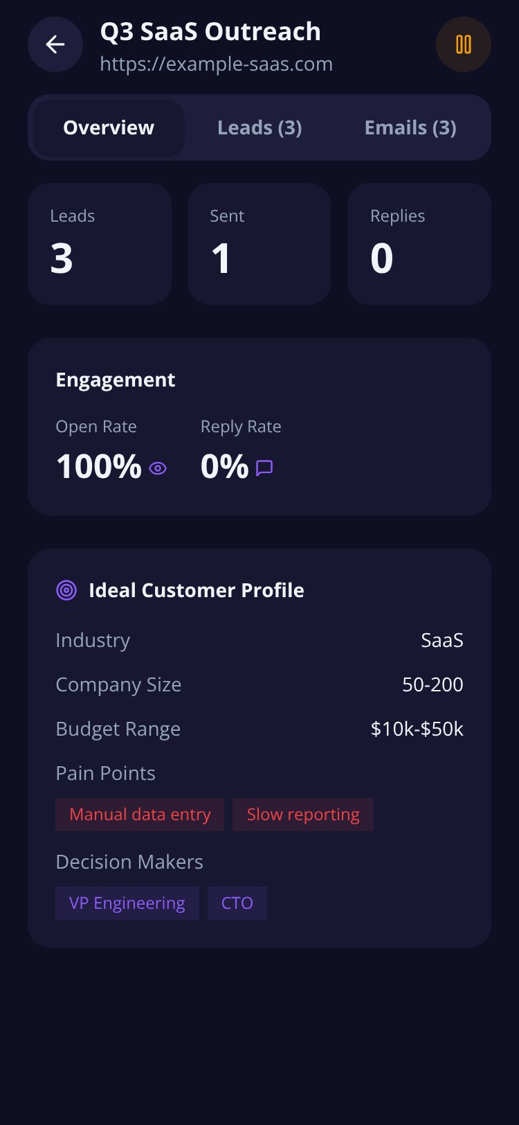MarketGenius screen 1