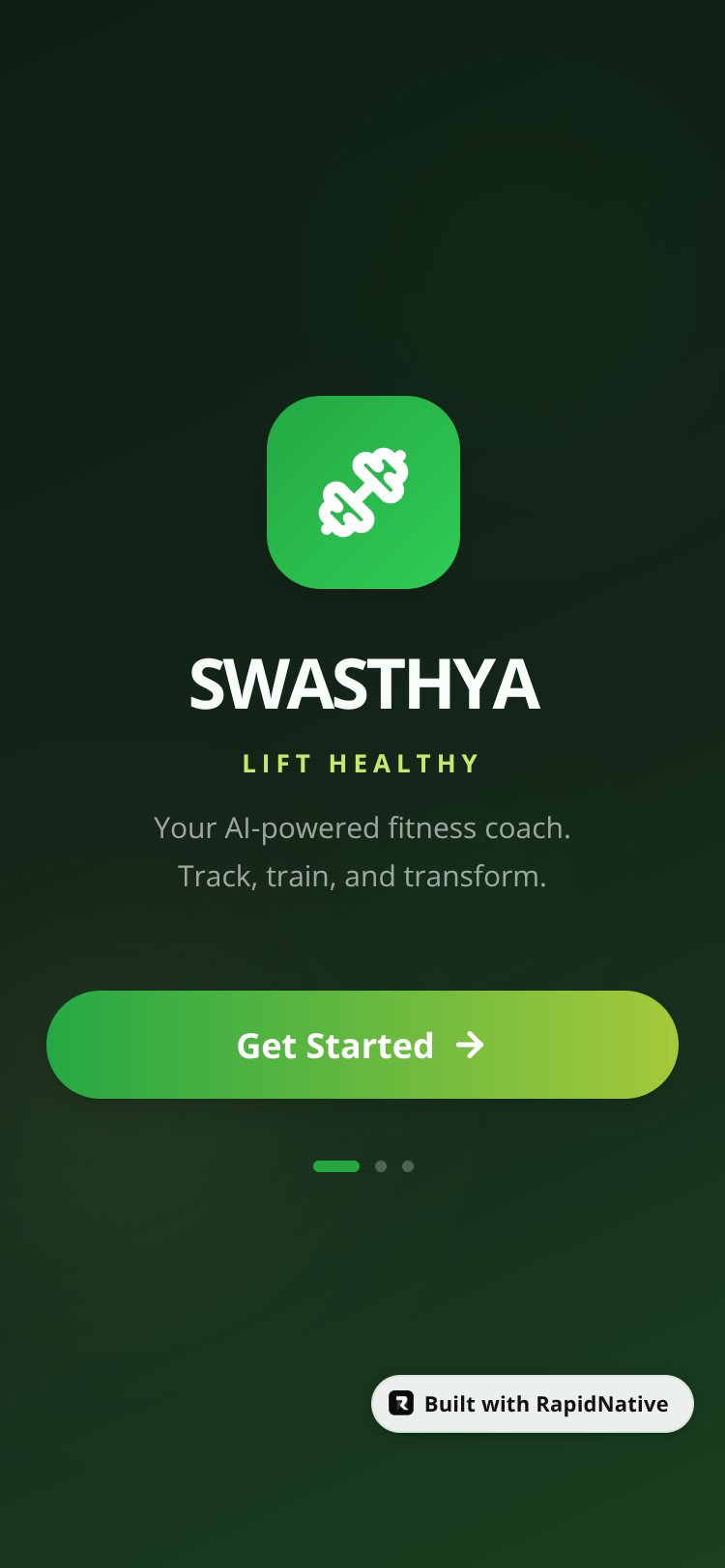 Swasthya - Lift Healthy screen 2