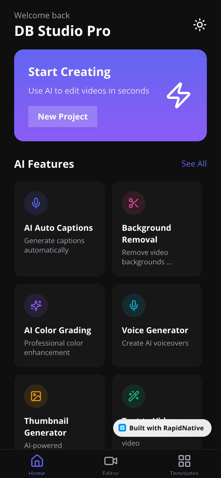 DB Studio Pro screen 3
