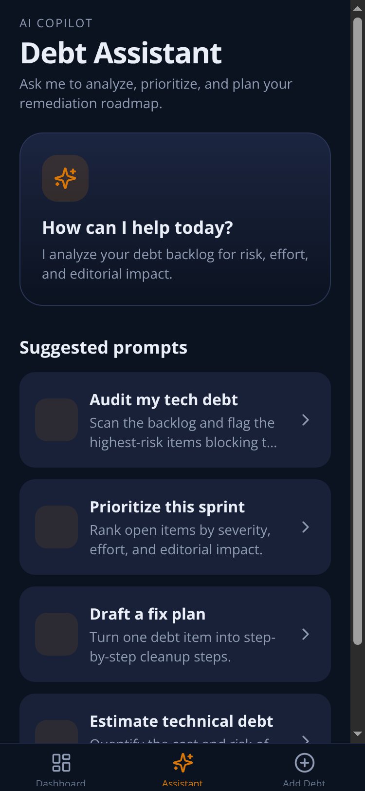 BylineWard screen 1