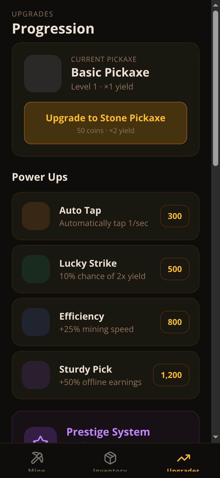 Idle Mining Tycoon screen 3