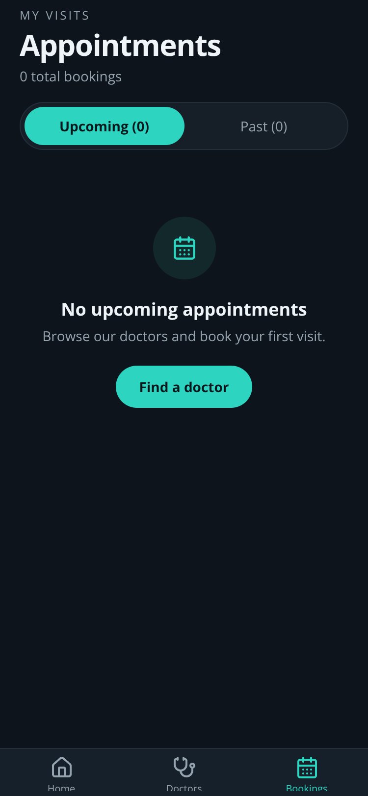 RapidNative App screen 1