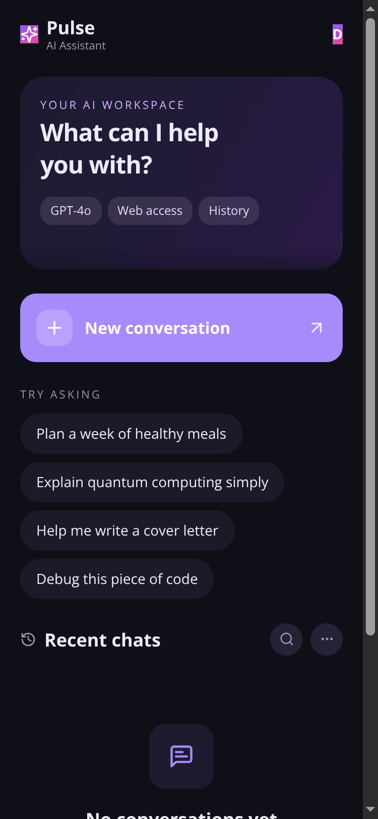 Pulse screen 4